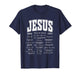 Jesus is King Names of God Hebrew Christian Worship Jesus T-Shirt