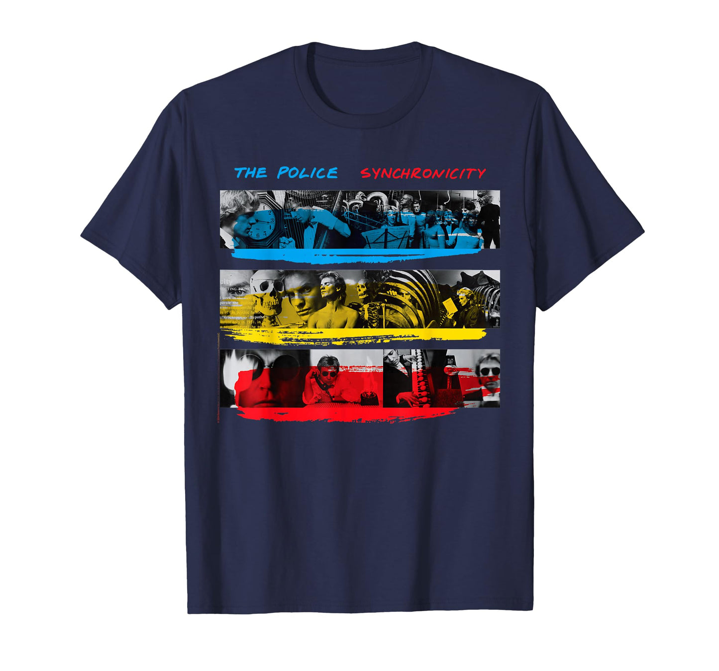 Official The Police Synchronicity resized T-Shirt