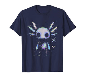 Pastel Goth Axolotl Creepy Gothic T-Shirt
