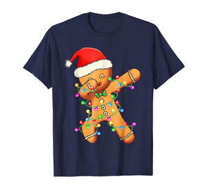Dabbing Gingerbread Christmas T-Shirt