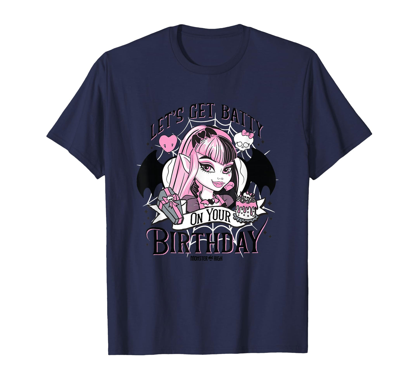 Monster High Let's Get Batty on Your Birthday T-Shirt