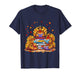 Turkey Reading Books Fall Thanksgiving Teacher Book Lovers T-Shirt