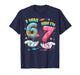 7 Year Old Birthday Funny I was 6 Now I'm 7 Boy Girl Kid T-Shirt