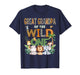 Great Grandpa of The Wild One Safari 1St Birthday Kids T-Shirt