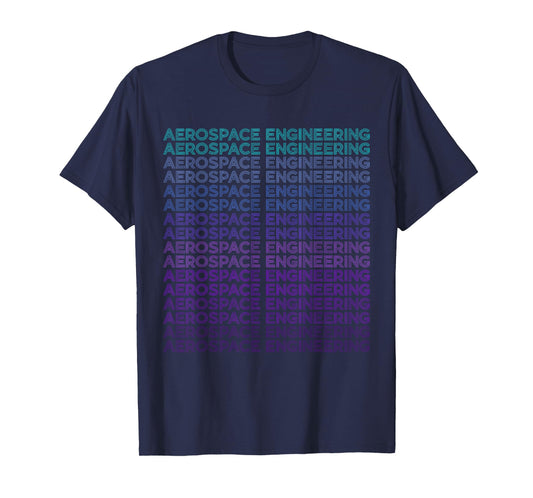 Aerospace Engineering Aerospace Engineer Retro T-Shirt