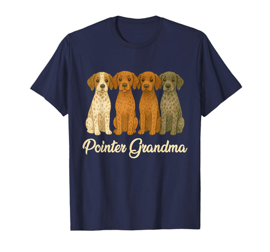 GSP Grandma Dog Lover Puppy German Shorthaired Pointer Owner T-Shirt