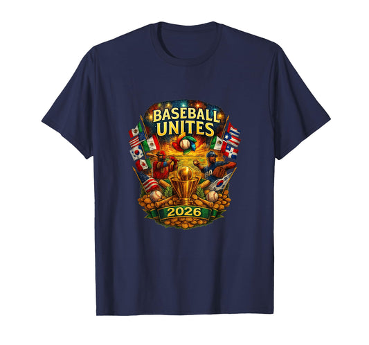Baseball Unites The World 2026 Global Fan Graphic T-Shirt