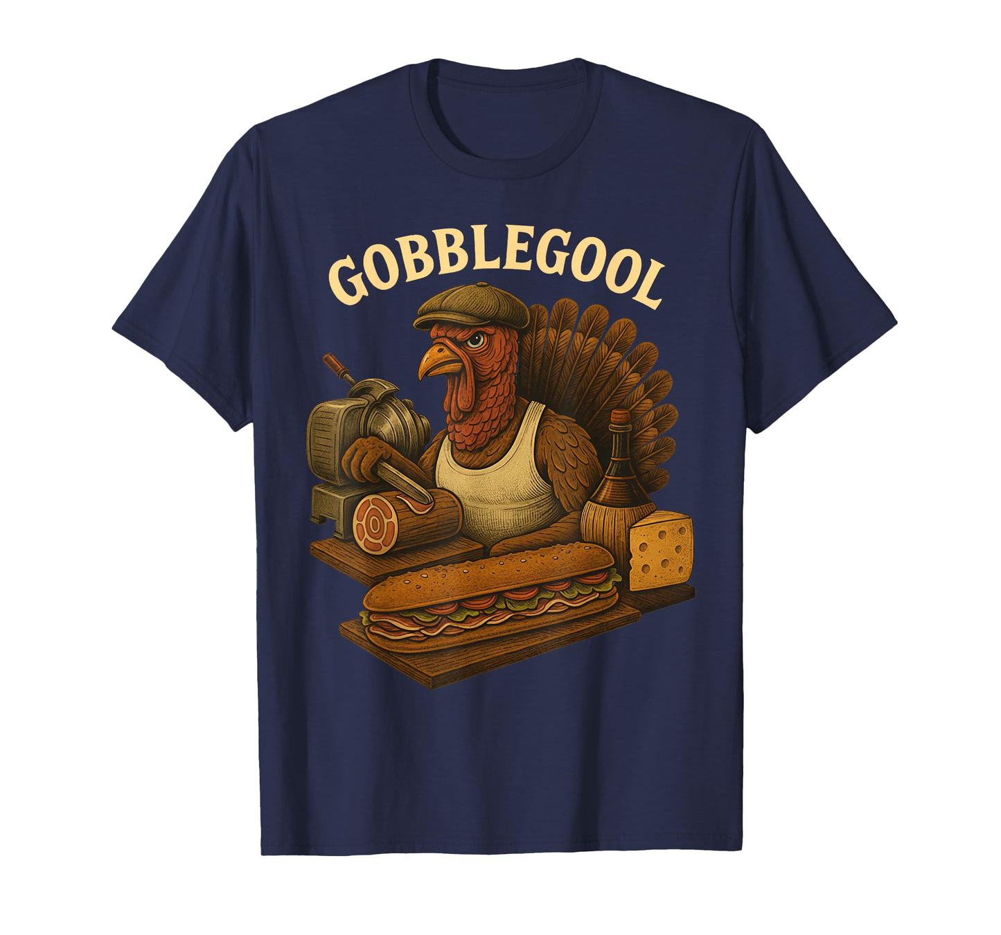 Gobblegool Turkey Baker Thanksgiving T-Shirt
