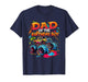 Dad of The Birthday Boy Monster Truck Gift Apparel for Men T-Shirt