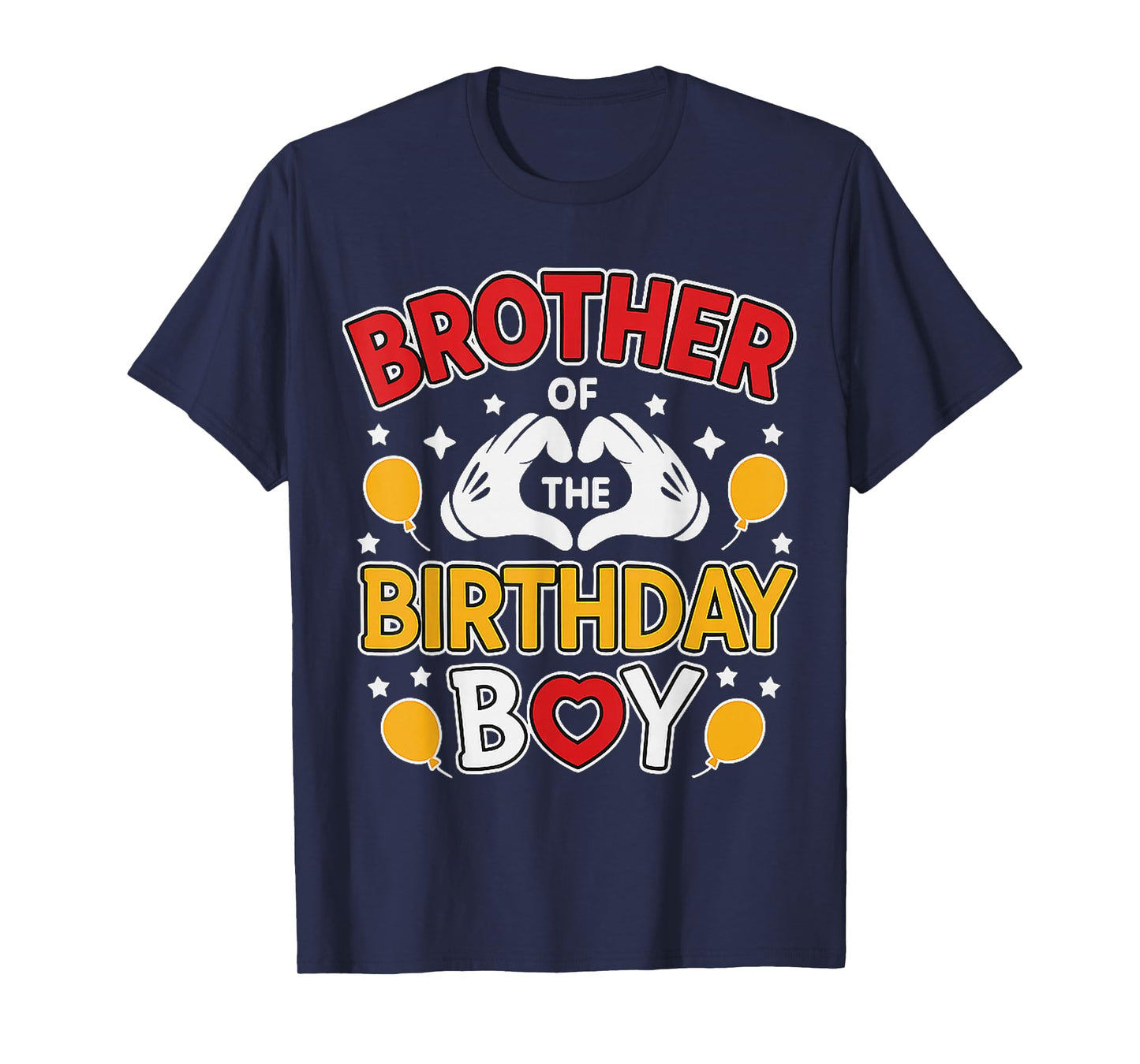 Brother of The Birthday boy for Matching Family Party T-Shirt