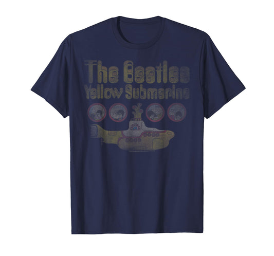 The Beatles -Yellow Submarine Retro Art T-Shirt