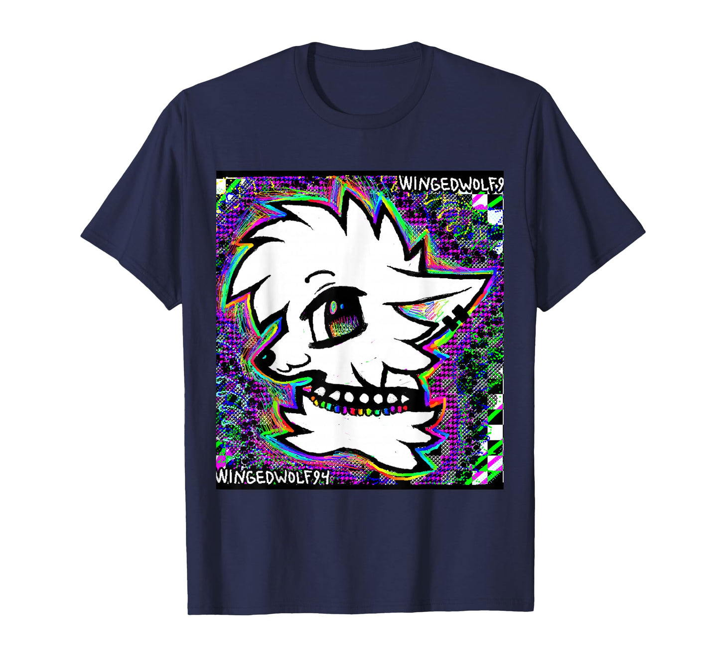 Retro Sparkledog Furry Art T-Shirt