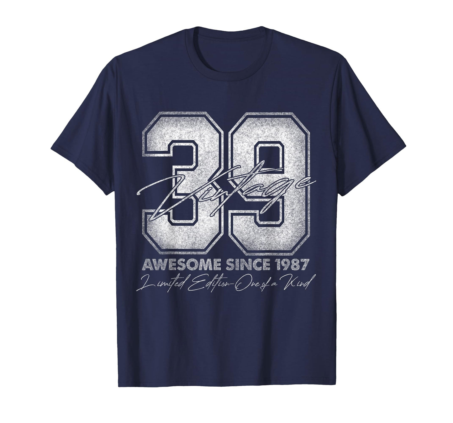39 Year Old Gifts Vintage 1987 Limited Edition 39th Birthday T-Shirt