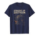 Straight Up Southern Labrador Dog Retro Country Southerners T-Shirt