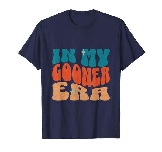 in My Gooner Era Cringecore I Love Gooning Funny Saying Meme T-Shirt