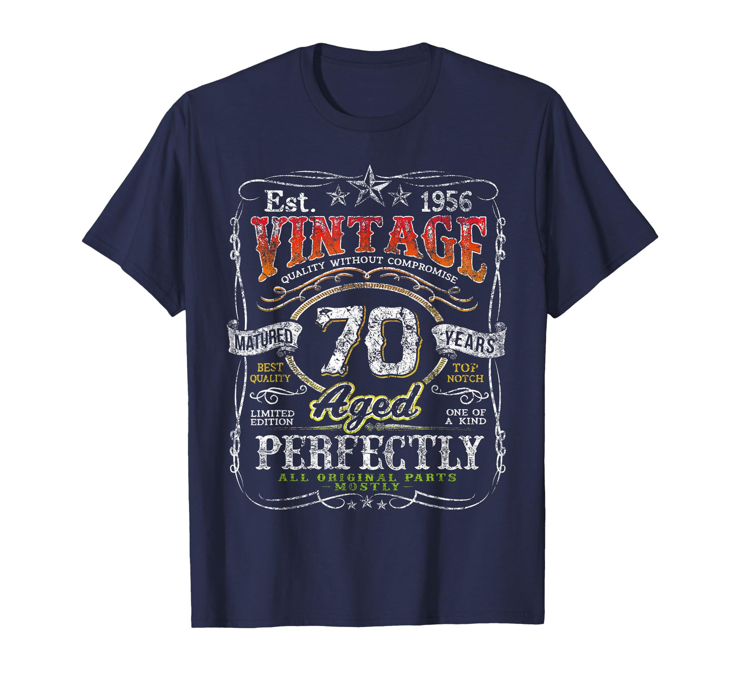Vintage 1956 Limited Edition Shirt 70 Year Old 70th Birthday T-Shirt