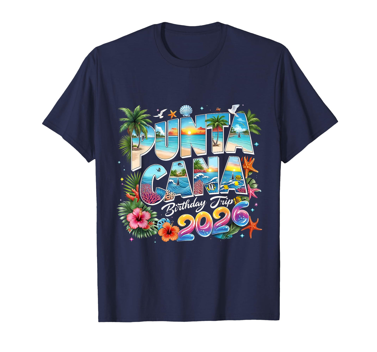 Punta Cana Birthday Trip 2026 Making Memories T-Shirt