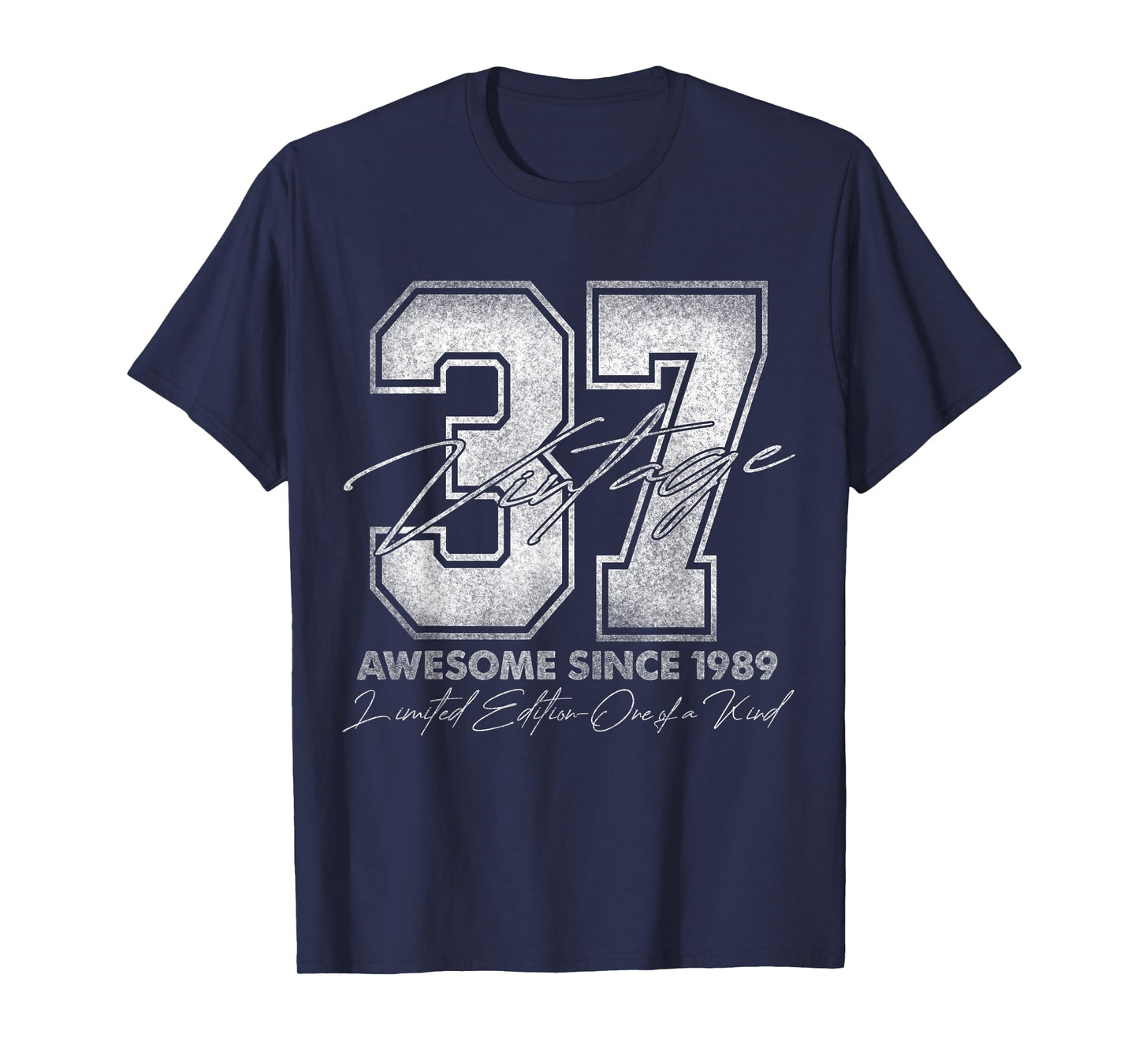 37 Year Old Gifts Vintage 1989 Limited Edition 37th Birthday T-Shirt