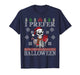 Christmas Skeleton I Prefer Halloween Ugly Xmas Men Women T-Shirt
