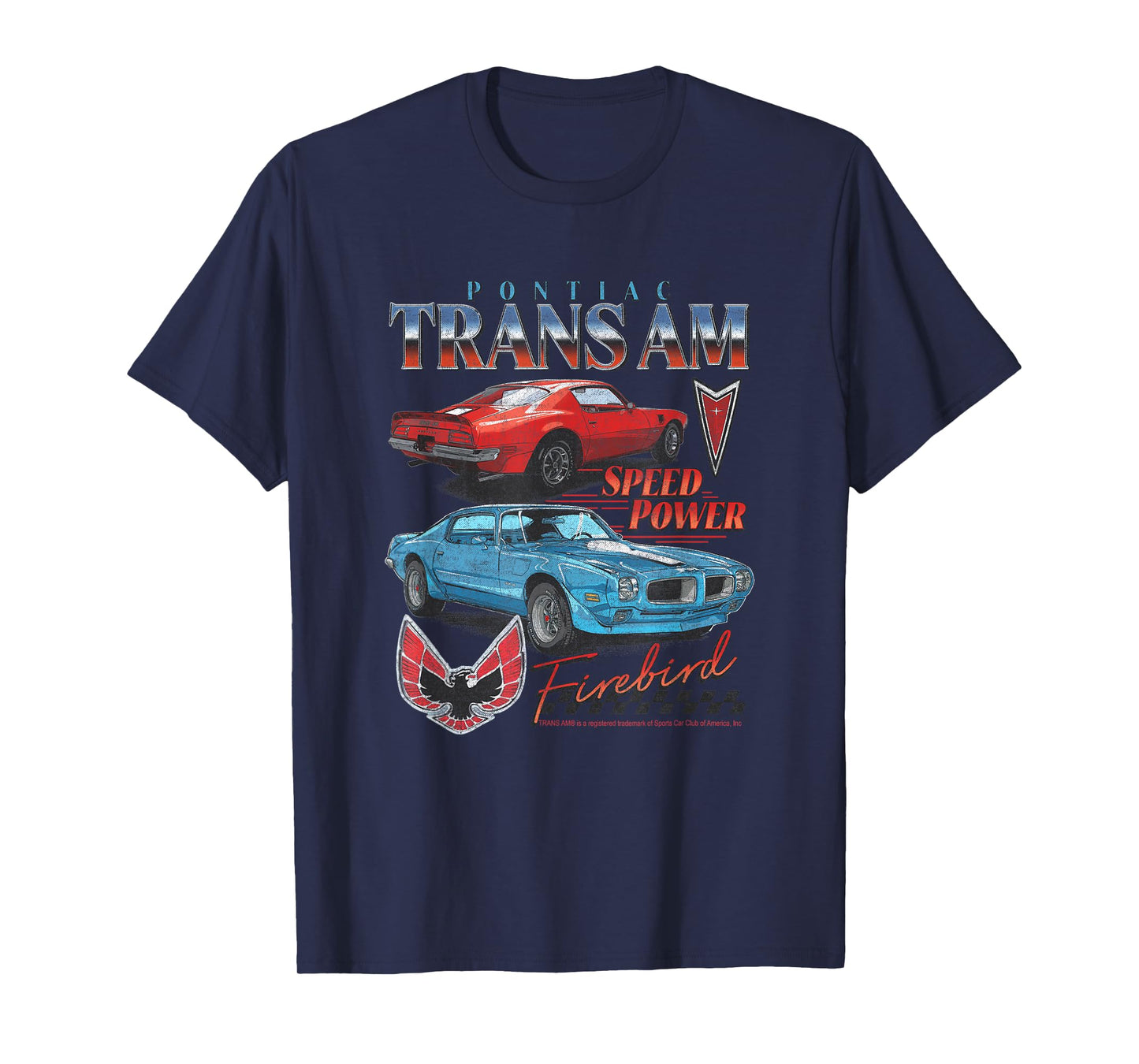 Trans Am Pontiac Firebird Vintage Muscle Car Speed Power T-Shirt
