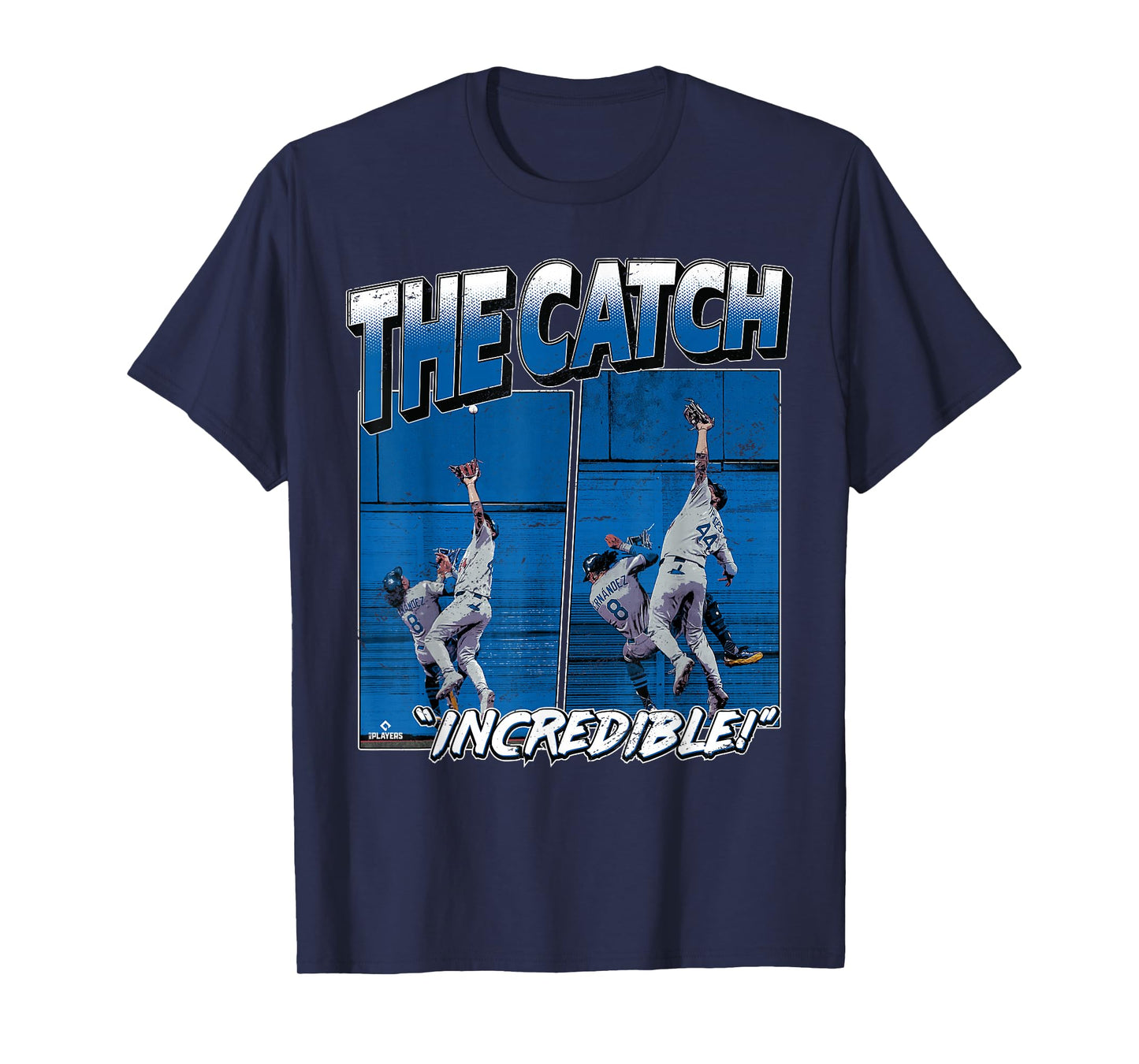 Andy Pages Kiké Hernández Los Angeles The Incredible Catch T-Shirt