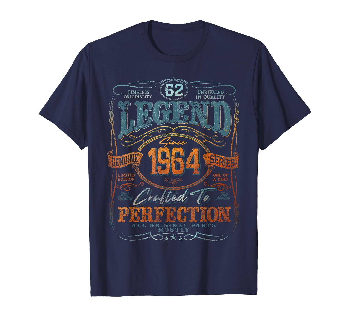 Vintage 1964 Limited Edition Shirt 62 Year Old 62nd Birthday T-Shirt