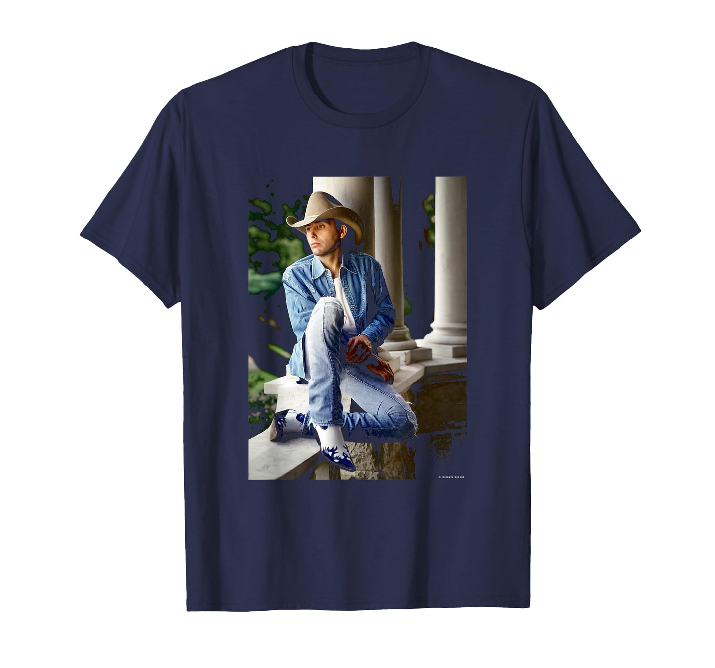 US Singer Songwriter Dwight Yoakam by Michael Grecco T-Shirt