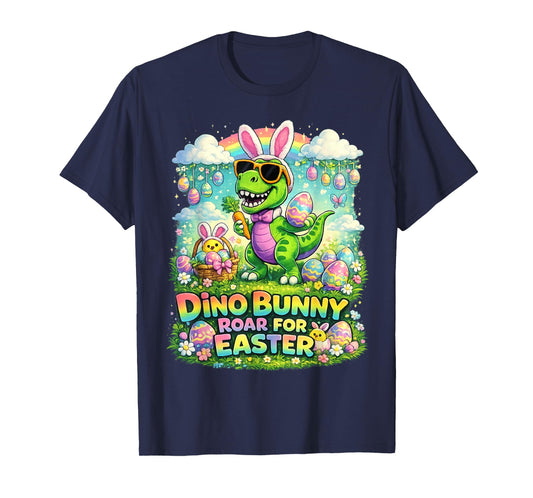 T-Rex Bunny Costume Easter Outfit for Boys and Kids Funny T-Shirt