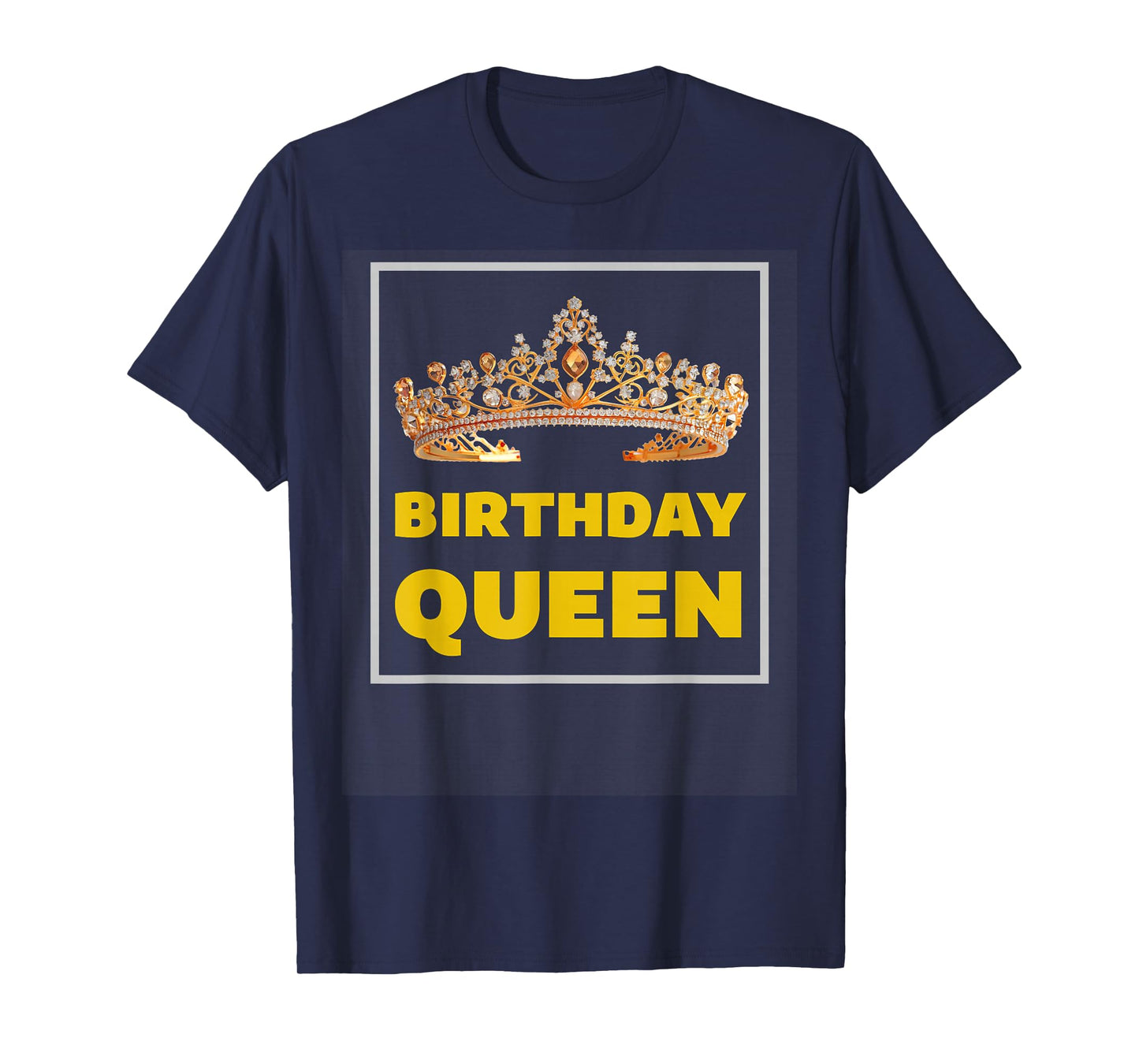 Birthday Queen- Golden T-Shirt