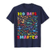100 Days Smarter Dinosaurs Teacher Kids 100th Day of School T-Shirt