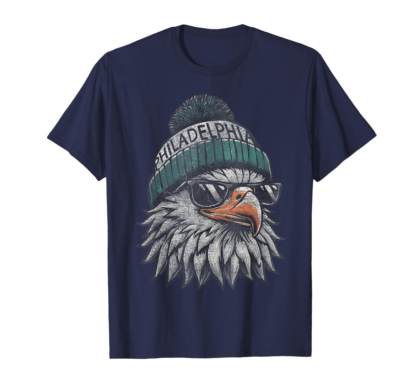 Vintage Eagle with Sunglasses Men Women Kids Cool T-Shirt