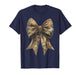 Classic Camouflage Camo Bow Girls Coquette Hunting Women T-Shirt