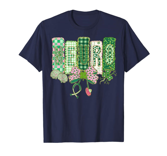 Neuro Nurse St Patricks Day One Lucky Nurse Nurse St Patrick T-Shirt
