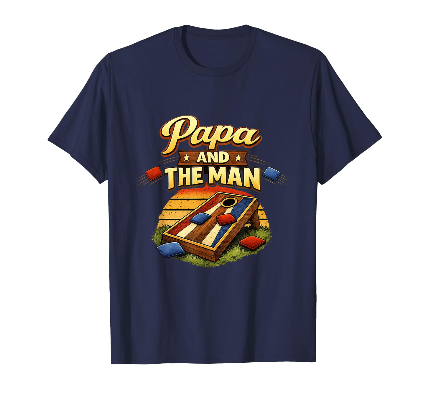 Papa and The Man Corn Hole T-Shirt