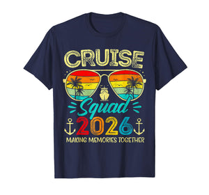 Cruise Squad 2026 Family Group Matching Summer Vacation T-Shirt