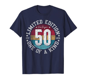 50 Year Old Gifts Vintage 1976 Limited Edition 50th Birthday T-Shirt
