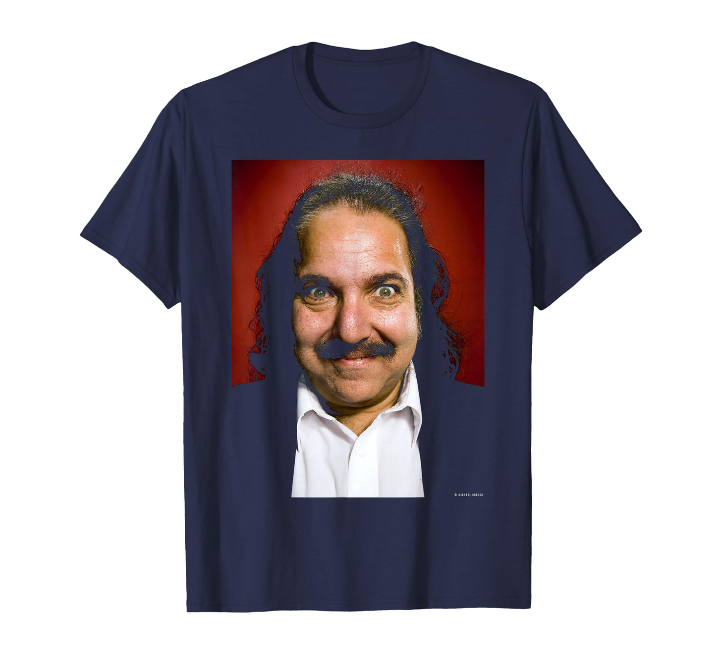 Adult Film Actor Ron Jeremy by Michael Grecco T-Shirt