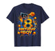 8th Birthday Boy Basketball Birthday 8 Year Old Boys Kids T-Shirt