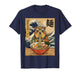 Kawaii Rock Hyrax Eating Ramen Noodles Bowl Cute Anime T-Shirt