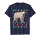 Maremma Sheepdog Christmas Ugly Sweater Dog Lights Xmas T-Shirt