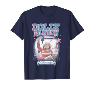 Kids Dolly Parton Tennessee Dolly Waving from Dollywood Ride T-Shirt