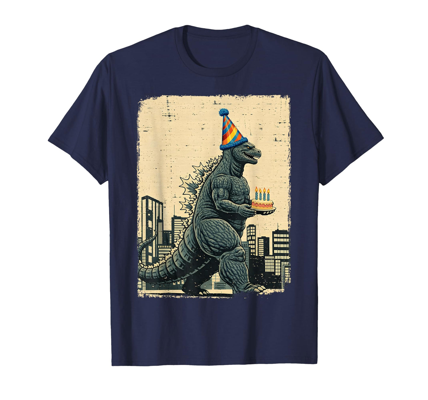 Birthday Japan Monster Movie Bday Party Decorations T-Shirt