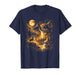 Chihuahua Howling to The Moon Meme Vintage 90s Retro T-Shirt