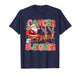 Cancer Sleigher Breast Cancer Awareness Christmas Pink T-Shirt