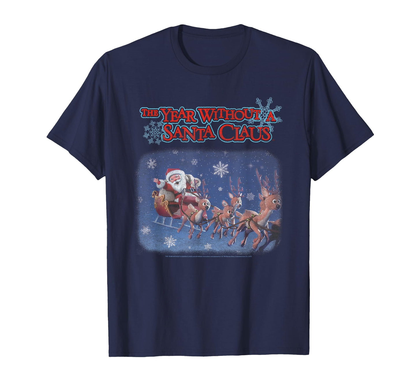 Year Without a Santa Claus Poster Art and Logo Christmas T-Shirt