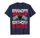Grandpa of The Birthday Racer Bday Racing Car Family T-Shirt