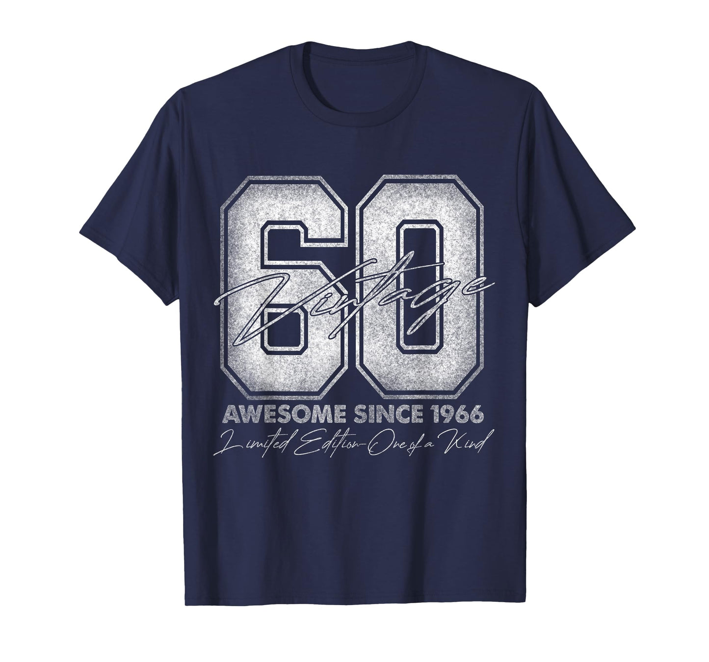 60 Year Old Gifts Vintage 1966 Limited Edition 60th Birthday T-Shirt