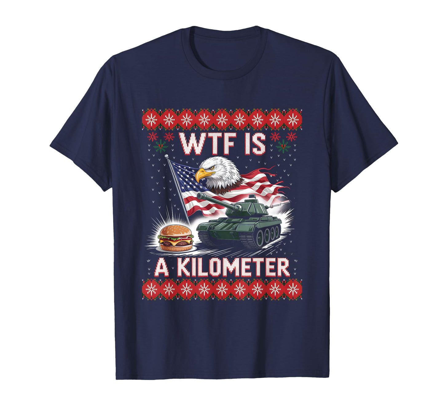 WTF is A Kilometer Christmas Sweater T-Shirt