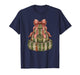 Bookmas Tree Christmas Librarian Gifts Book Lover Holiday T-Shirt
