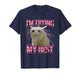 I'm Trying My Best Silly Crying Cat Meme Funny Cats Animals T-Shirt